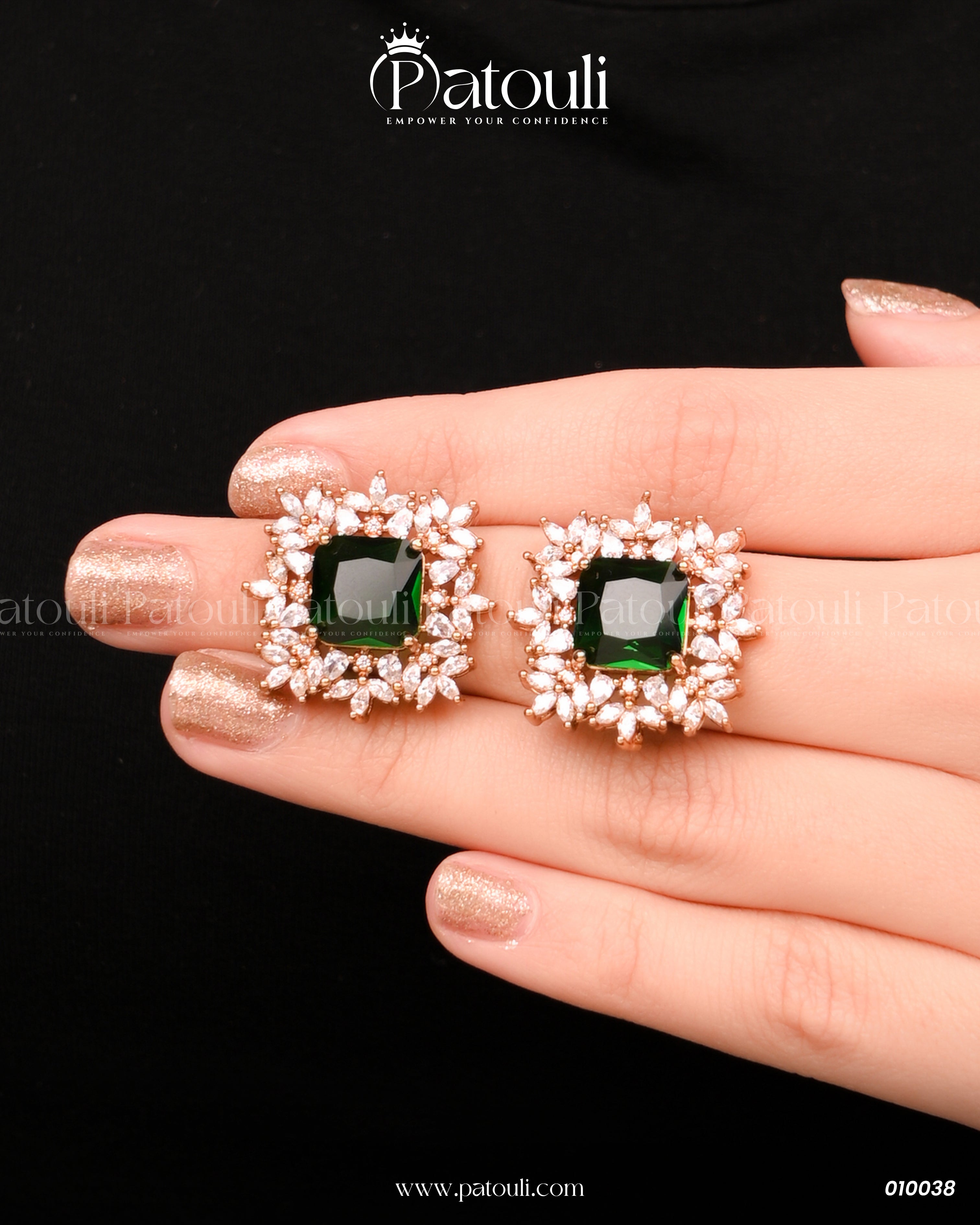 The Lumina Square Studs