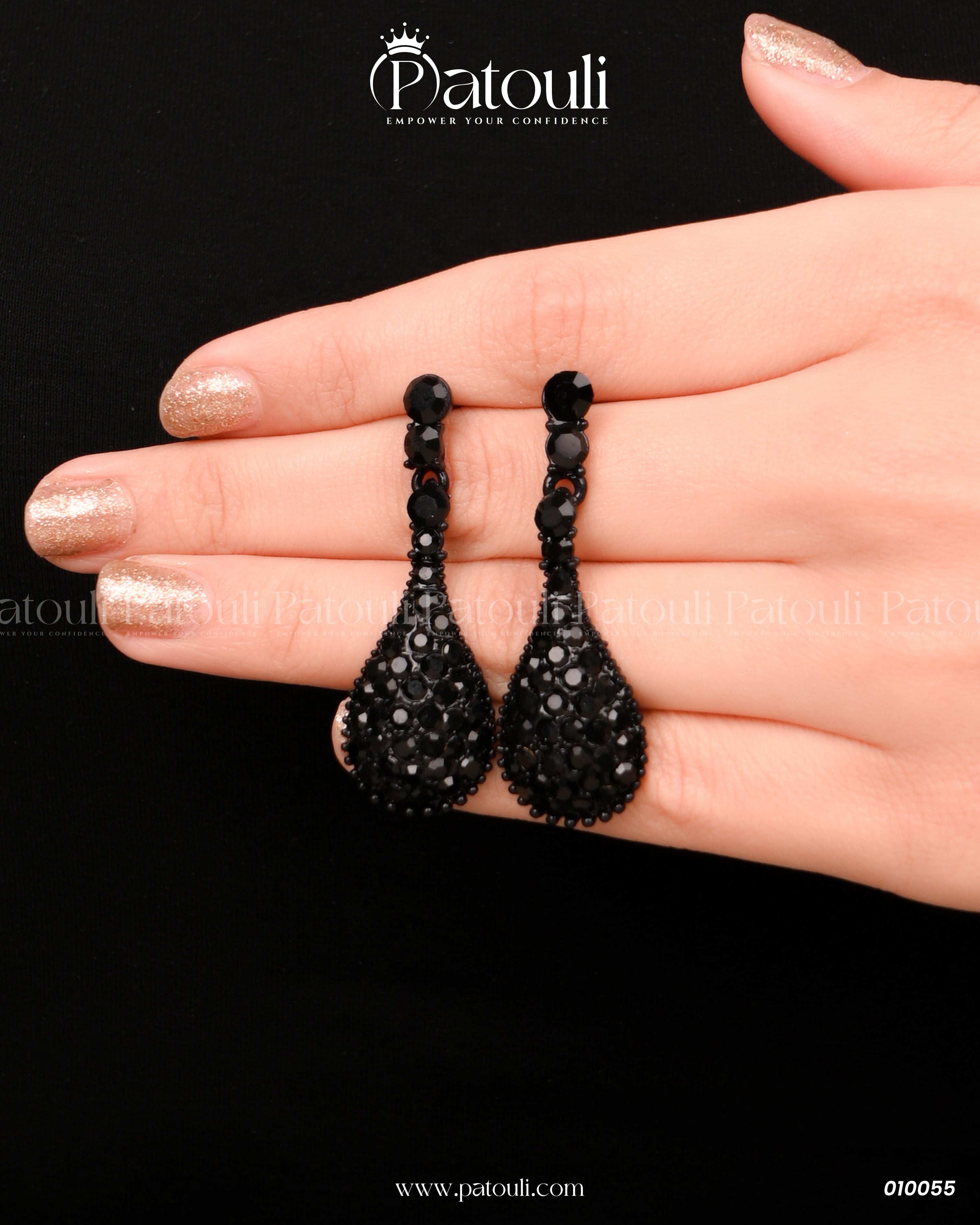 The Beauty Onyx Studs