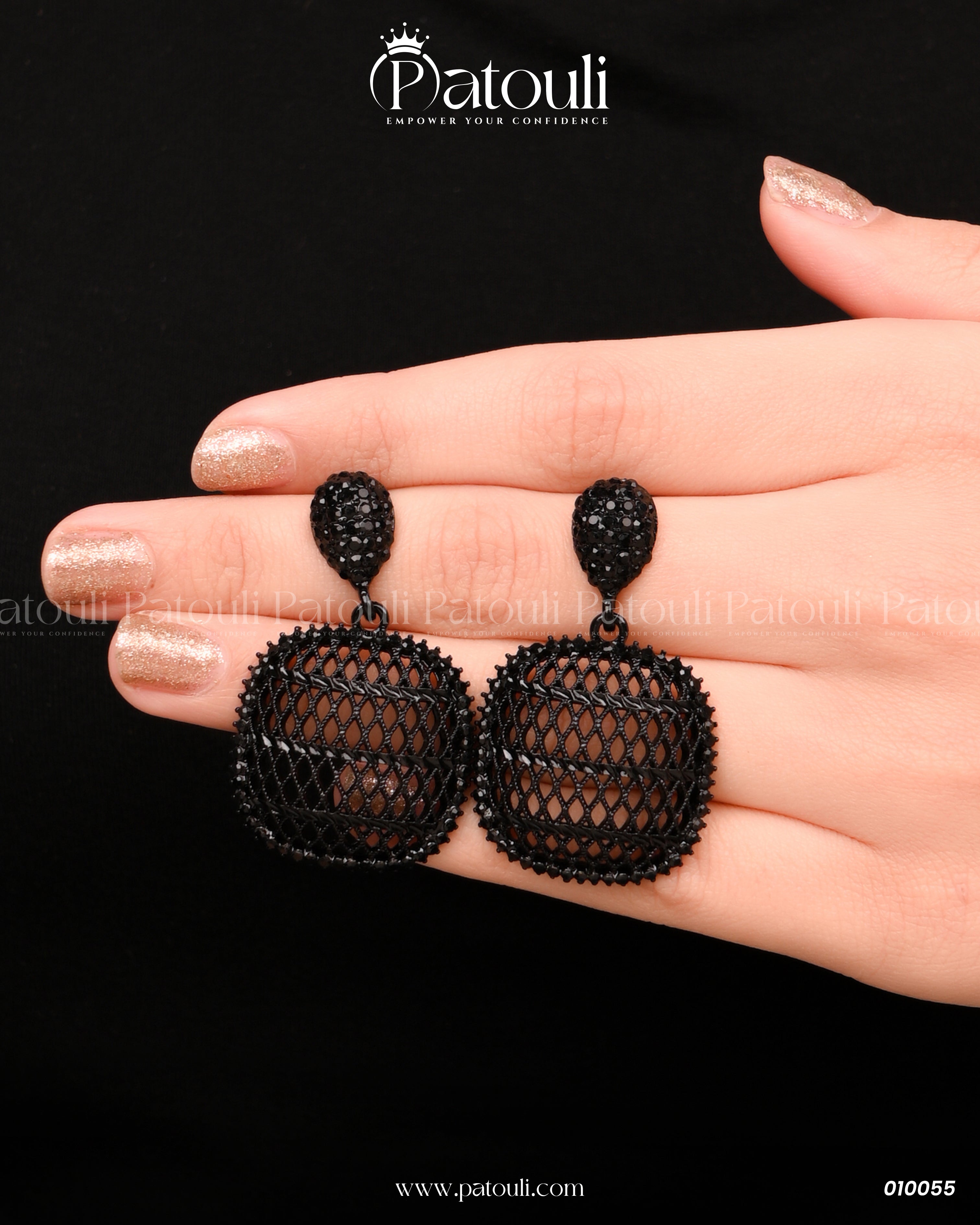 The Onyx Urban Luxe Studs