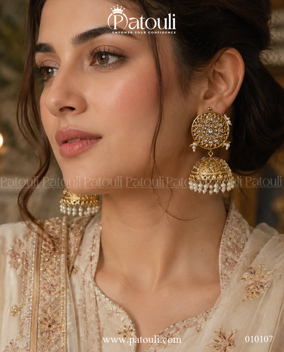 Antique Jhumka Earrings