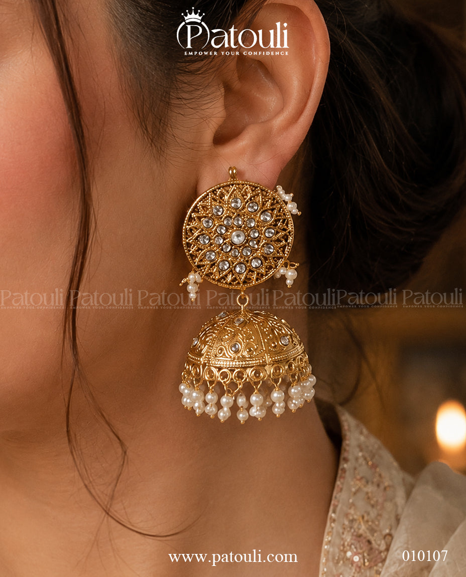Antique Jhumka Earrings