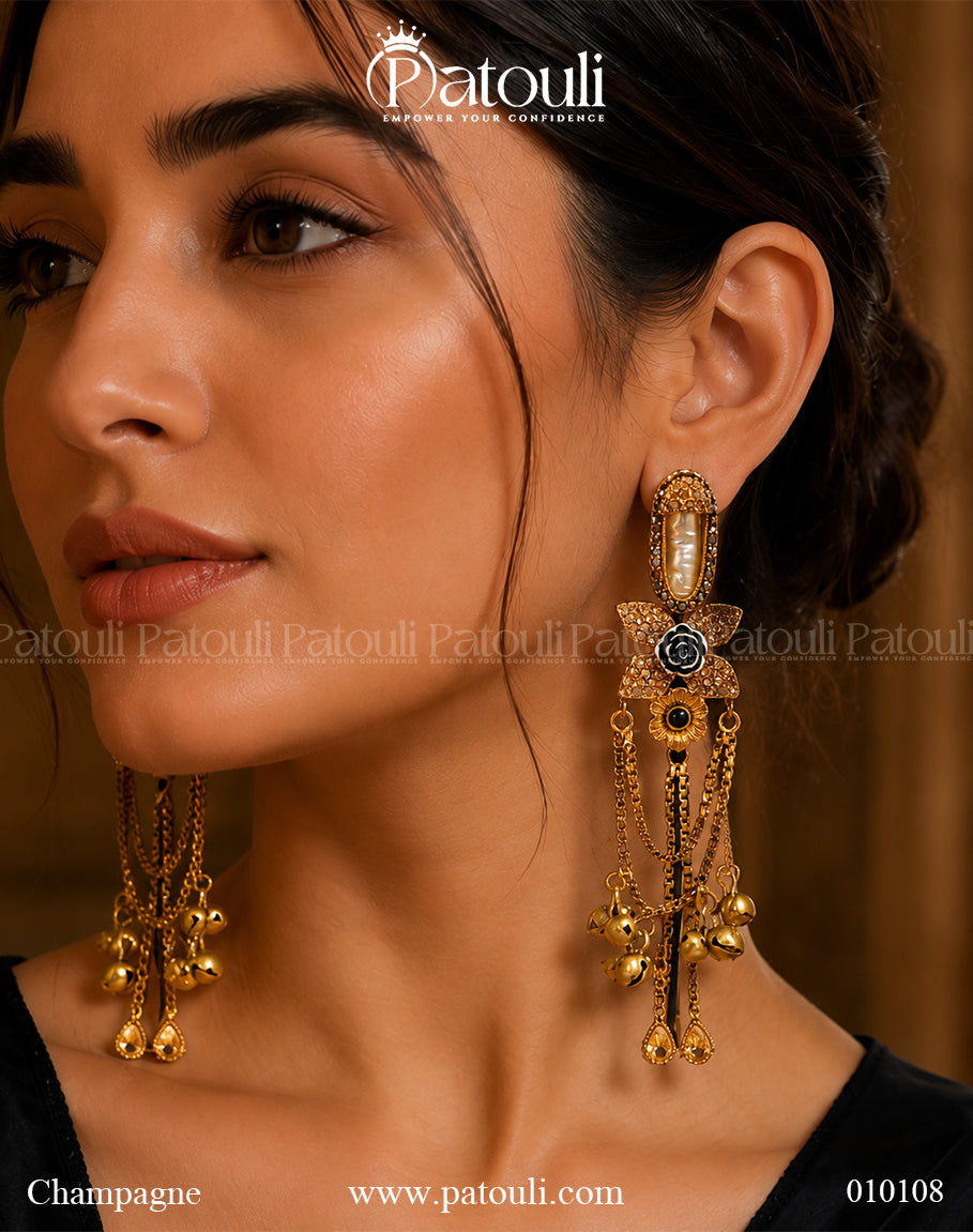 Kashmiri Gulab Earring
