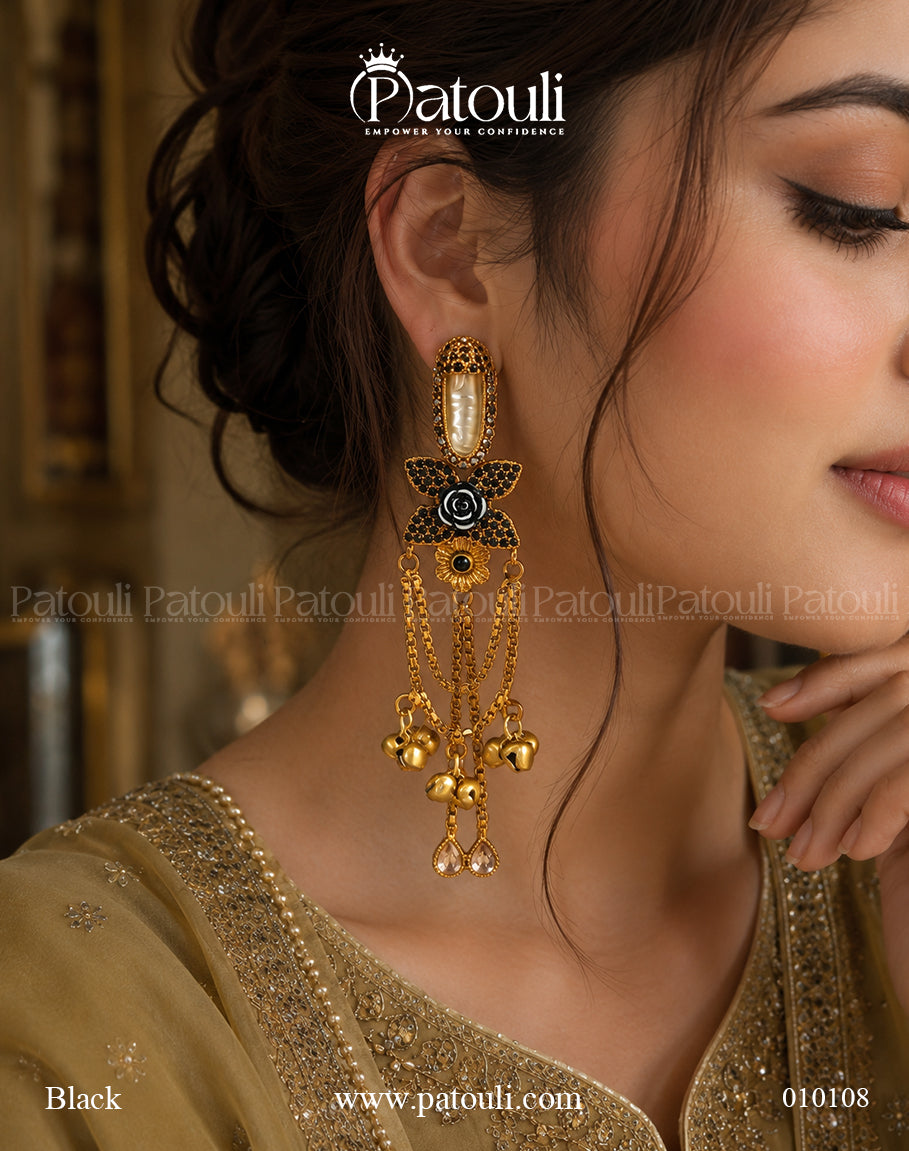Kashmiri Gulab Earring
