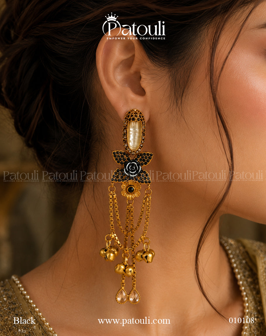 Kashmiri Gulab Earring
