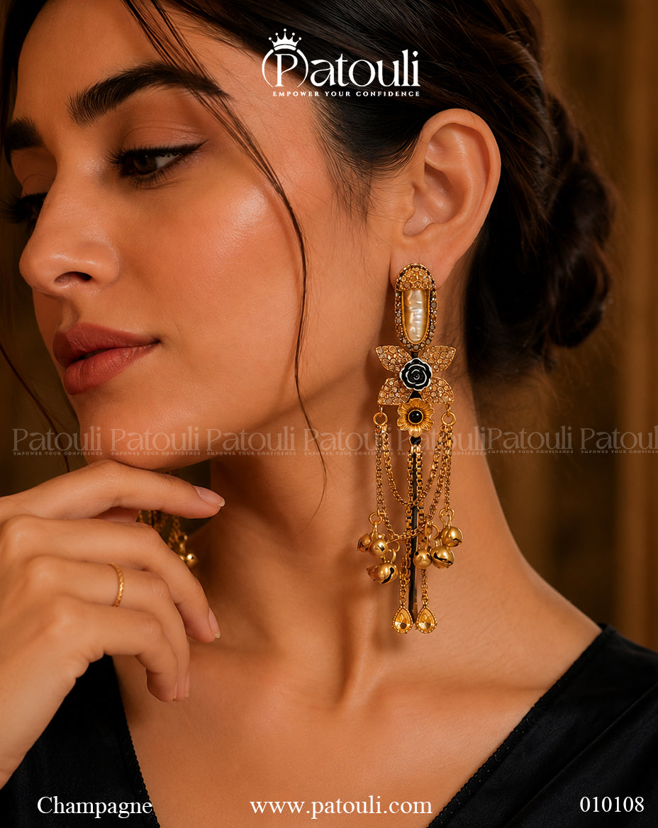 Kashmiri Gulab Earring