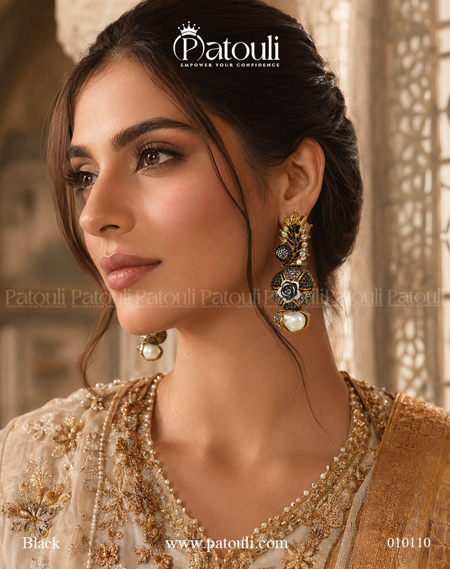 Mah-e-Noor Designer Earrings