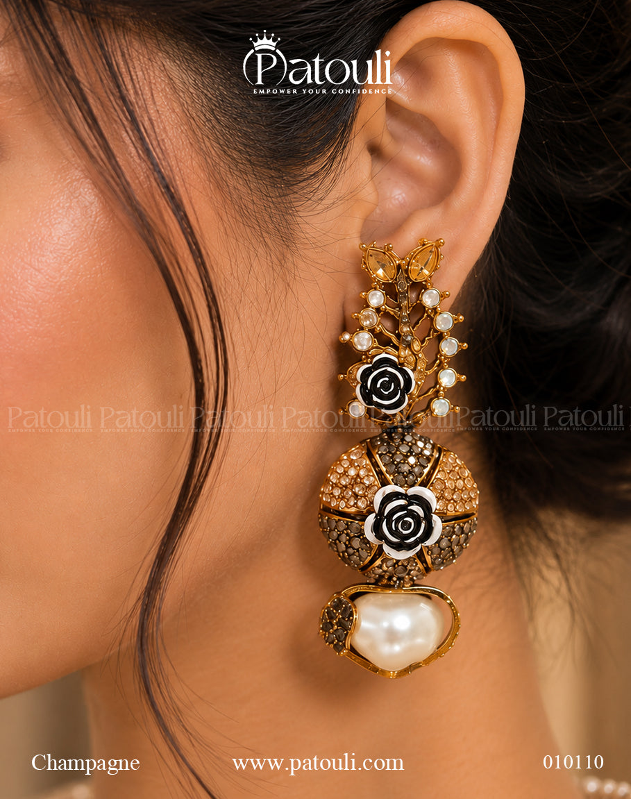 Mah-e-Noor Designer Earrings