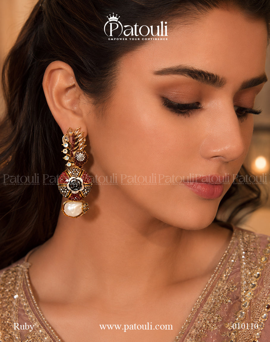Mah-e-Noor Designer Earrings