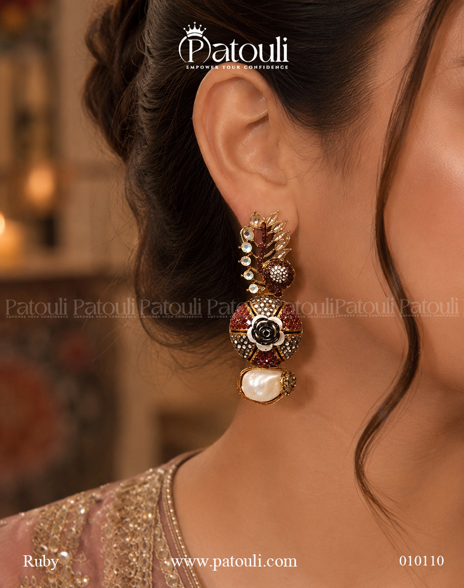 Mah-e-Noor Designer Earrings