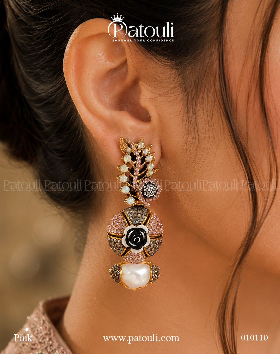 Mah-e-Noor Designer Earrings