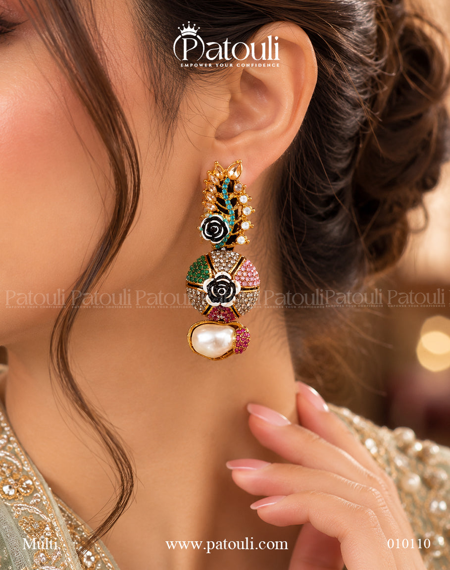 Mah-e-Noor Designer Earrings