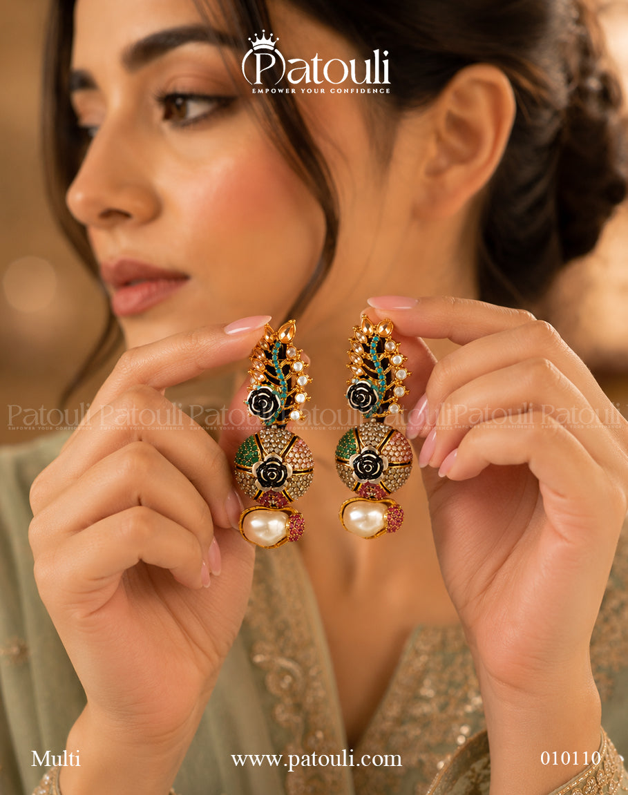 Mah-e-Noor Designer Earrings