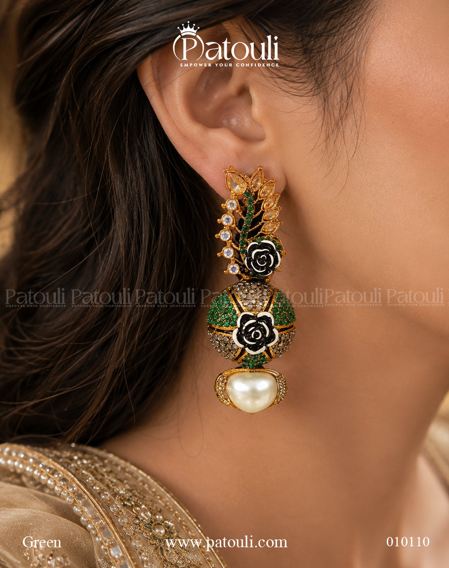 Mah-e-Noor Designer Earrings