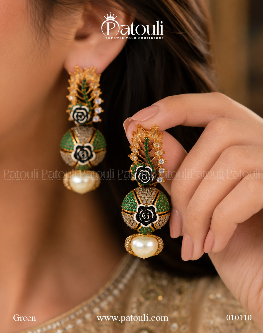Mah-e-Noor Designer Earrings