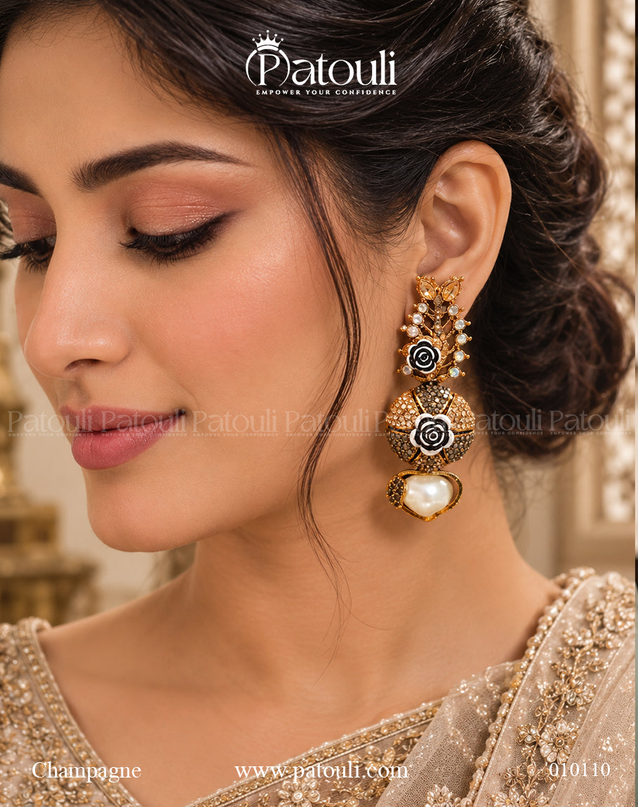 Mah-e-Noor Designer Earrings