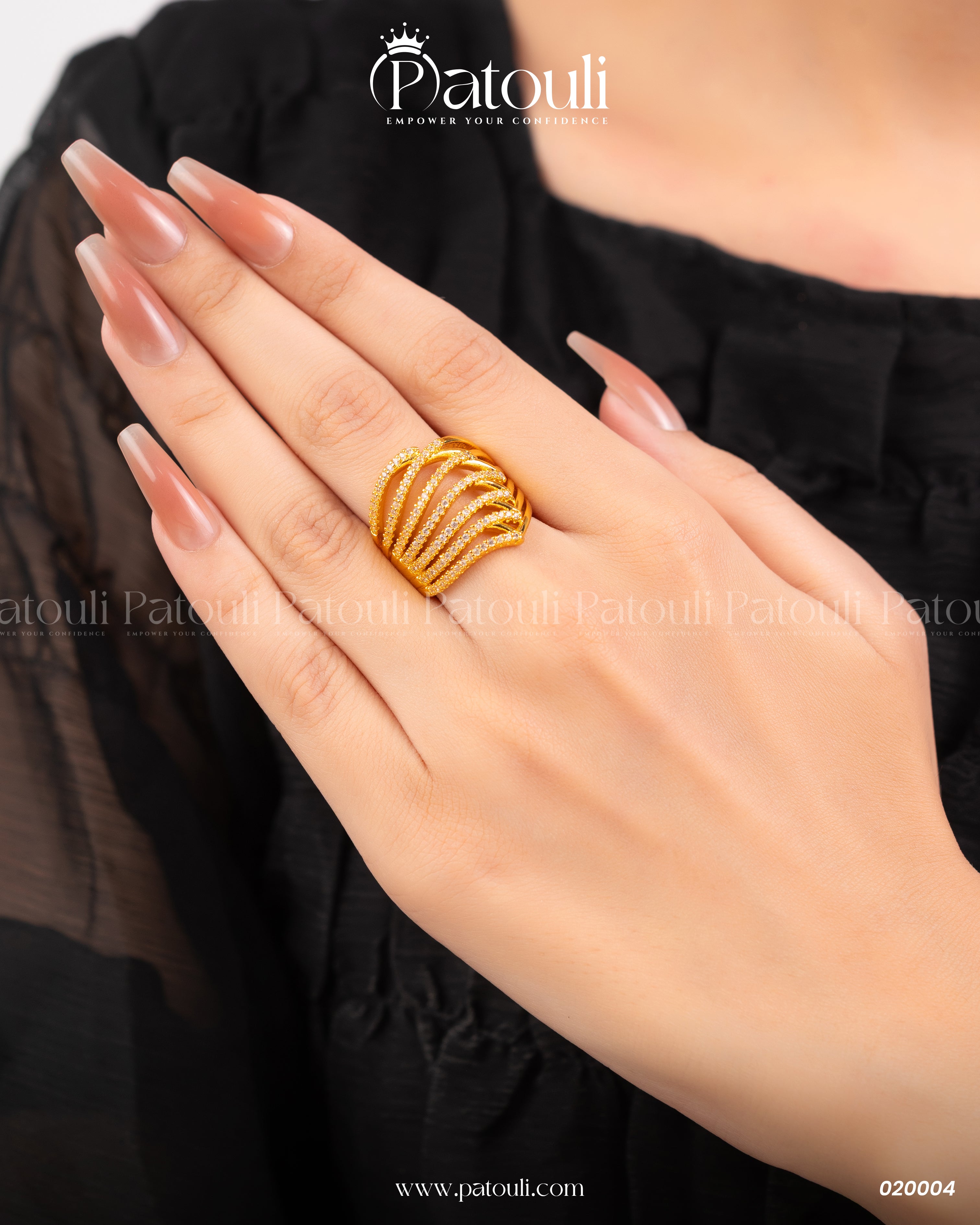 Classic Multi Layer Solitaire Ring