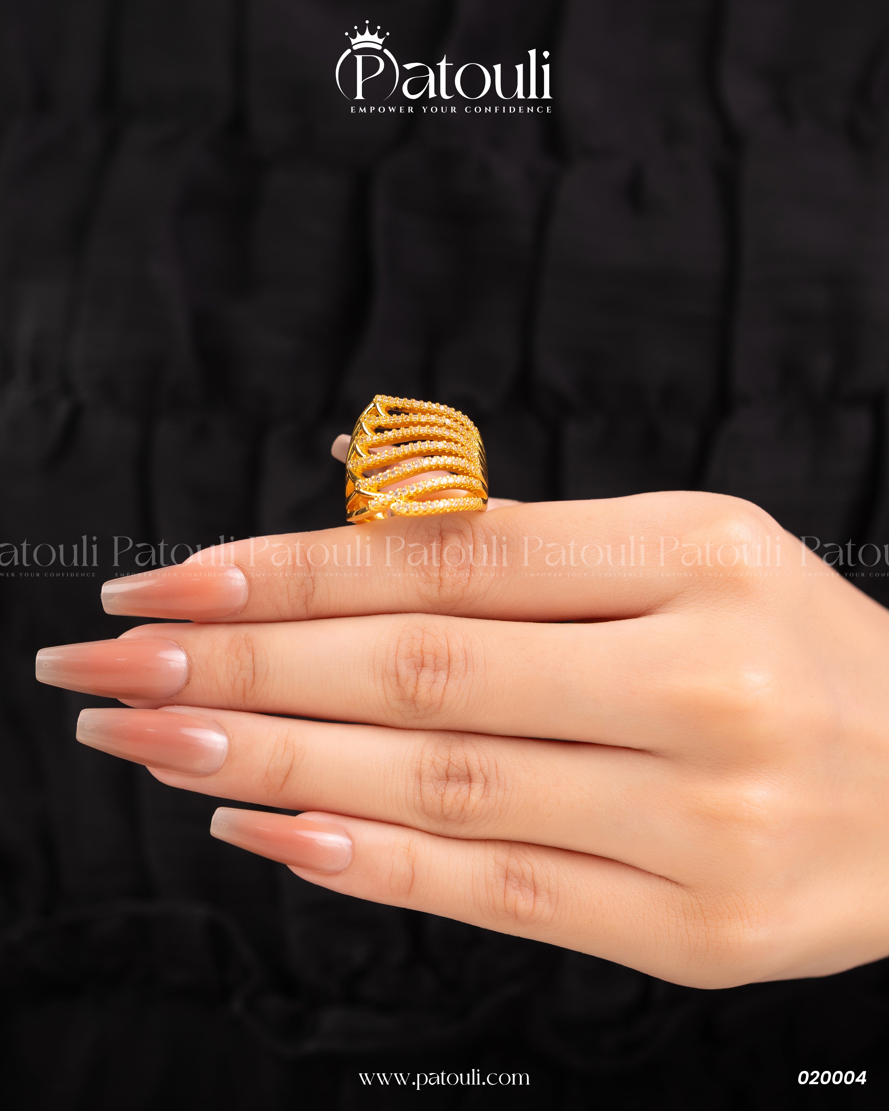 Classic Multi Layer Solitaire Ring