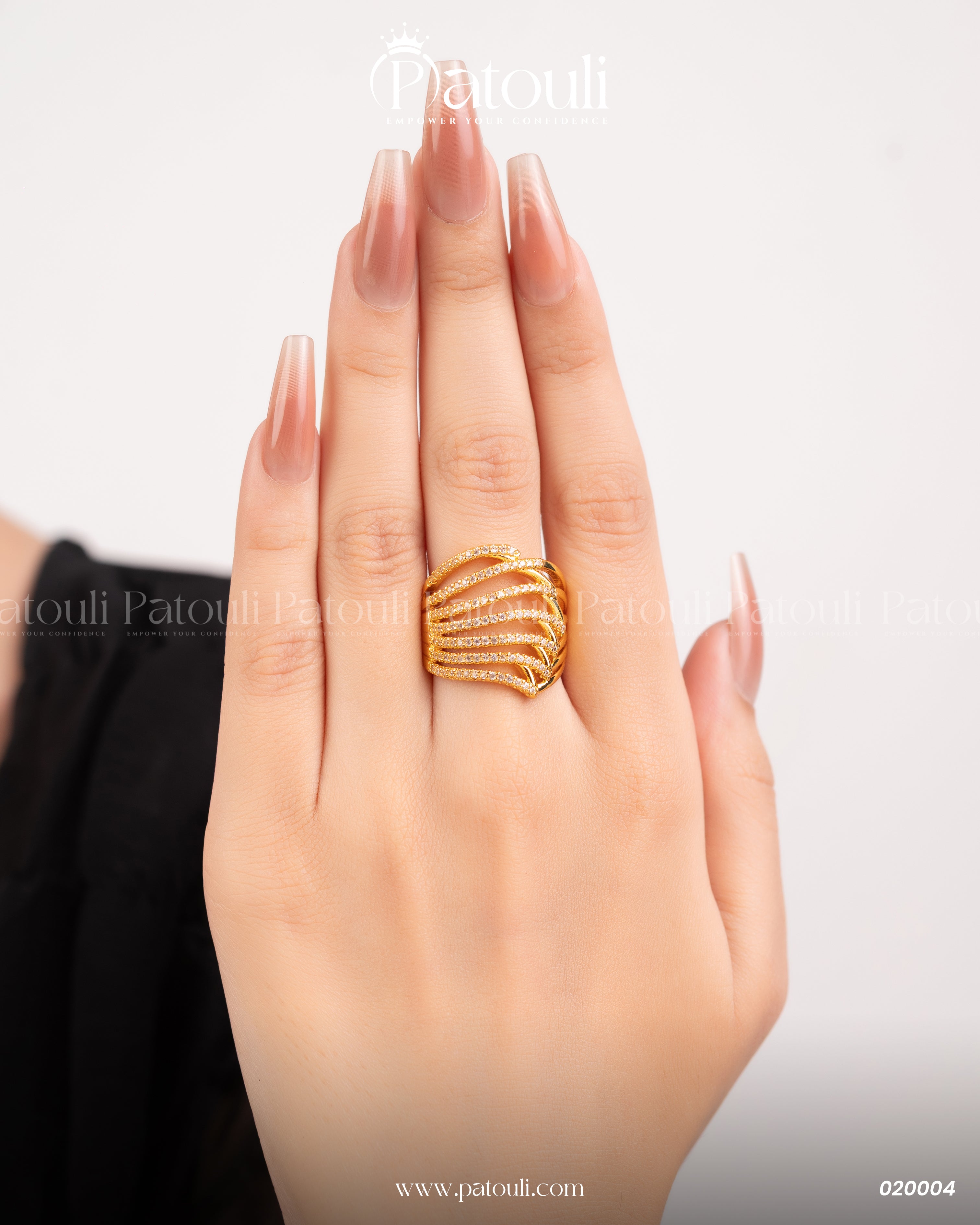 Classic Multi Layer Solitaire Ring