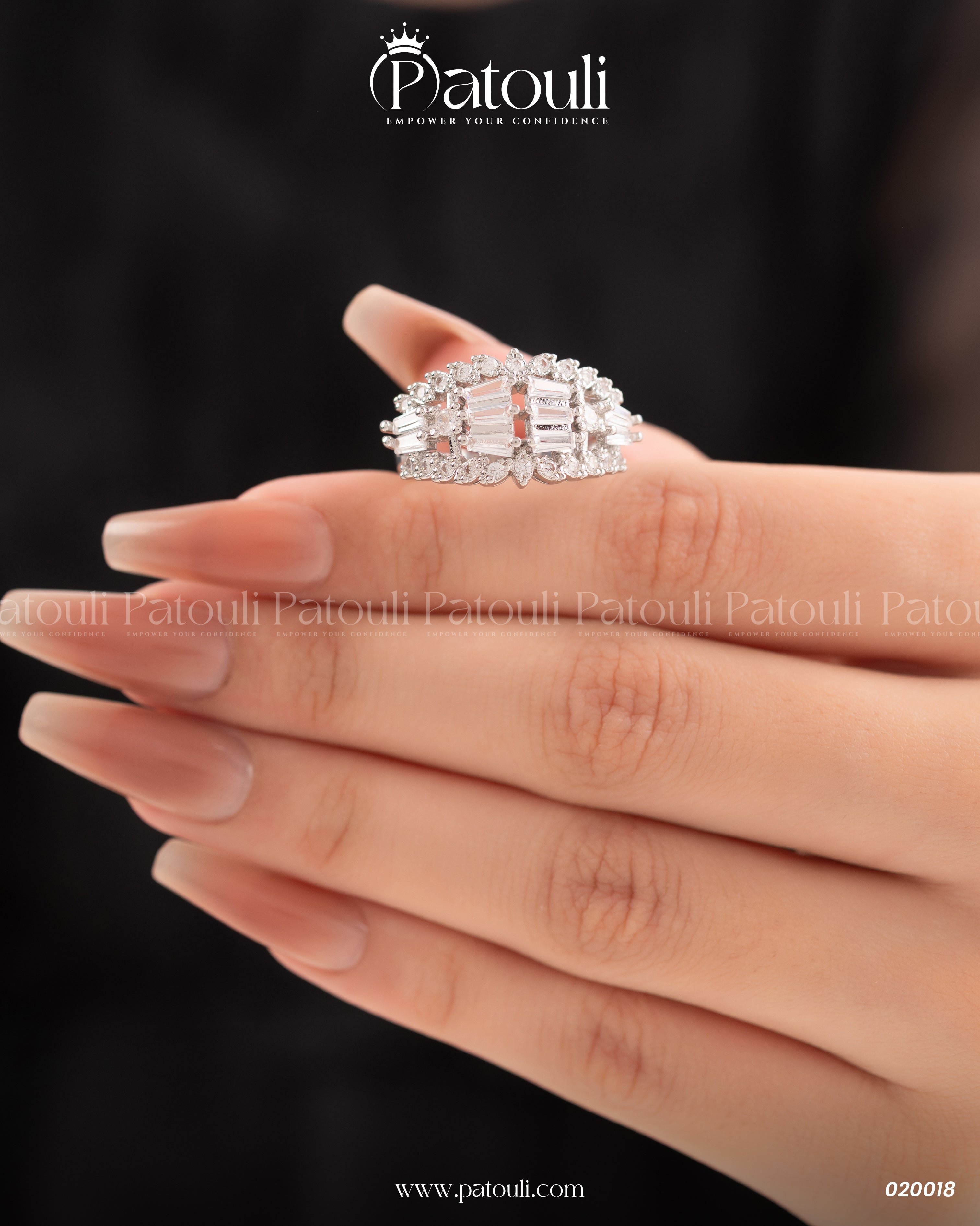 Silver Sterling Classic Three Layered