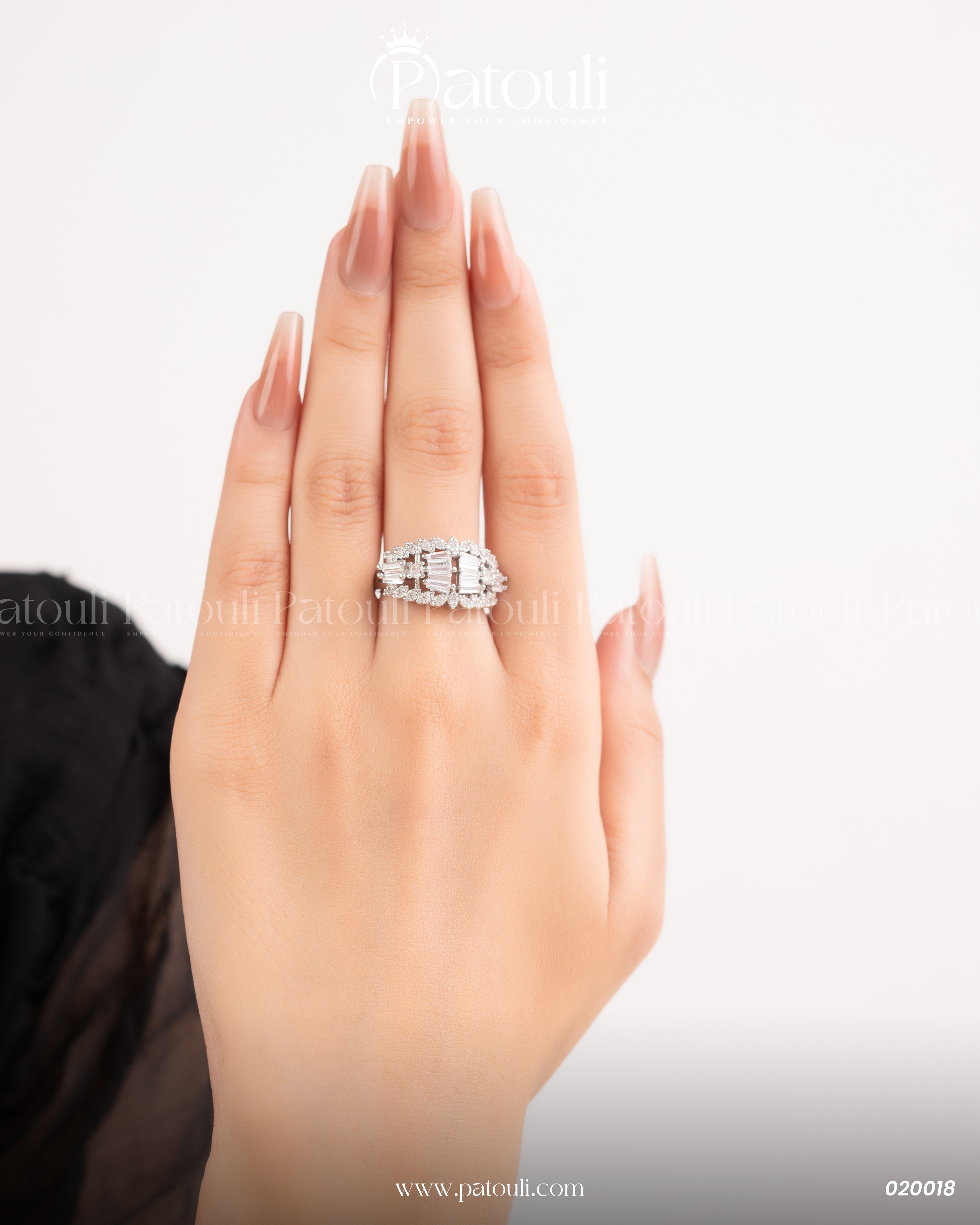 Silver Sterling Classic Three Layered