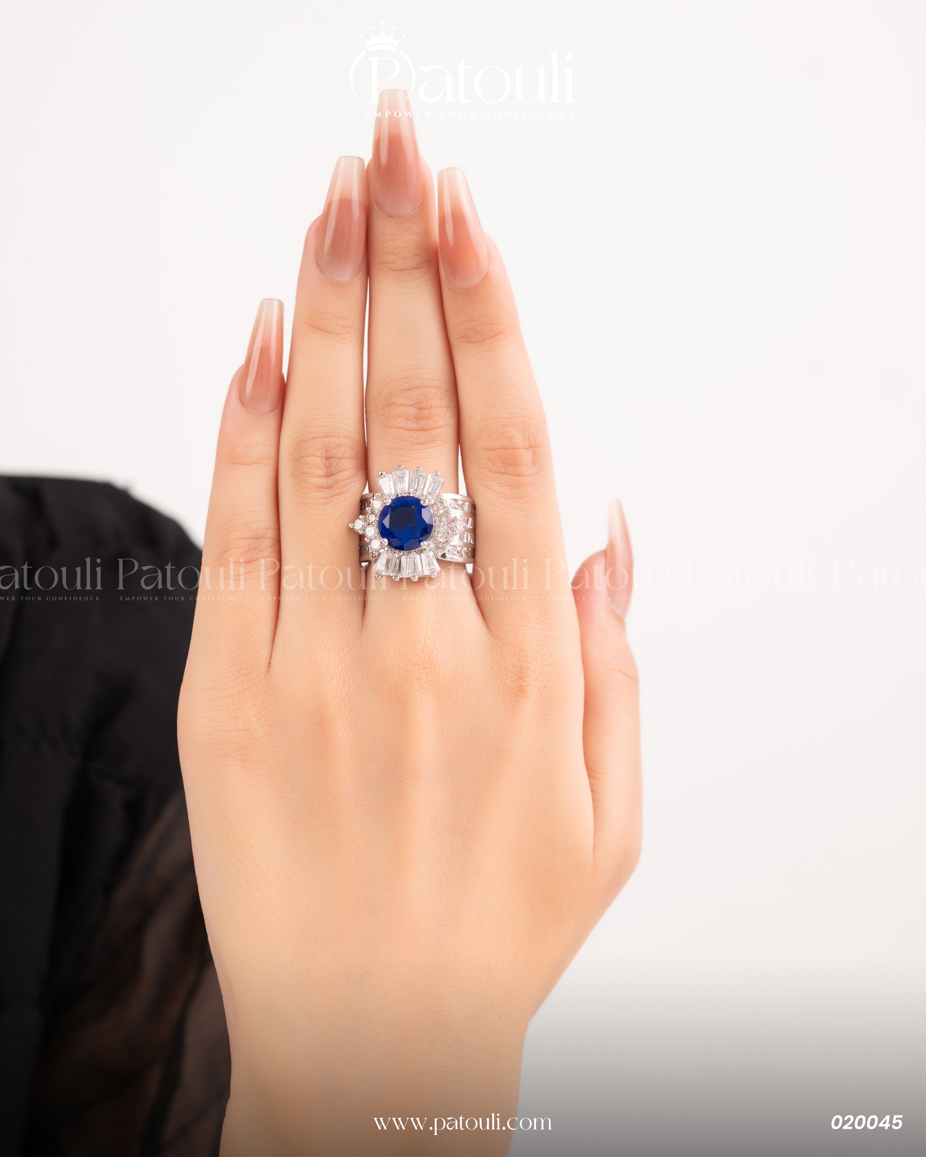 Bold Blue Topaz Ring