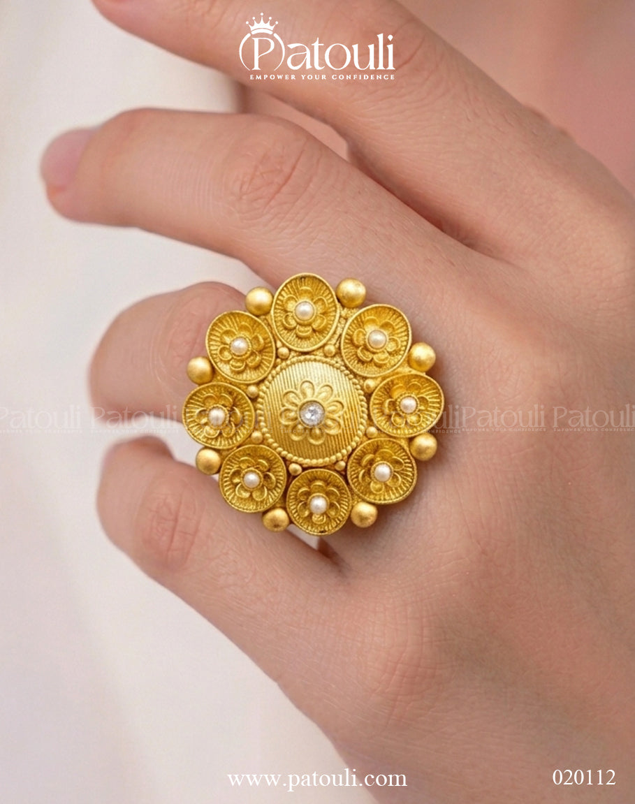 Chand Mahal Rajwadi Ring Adjustable