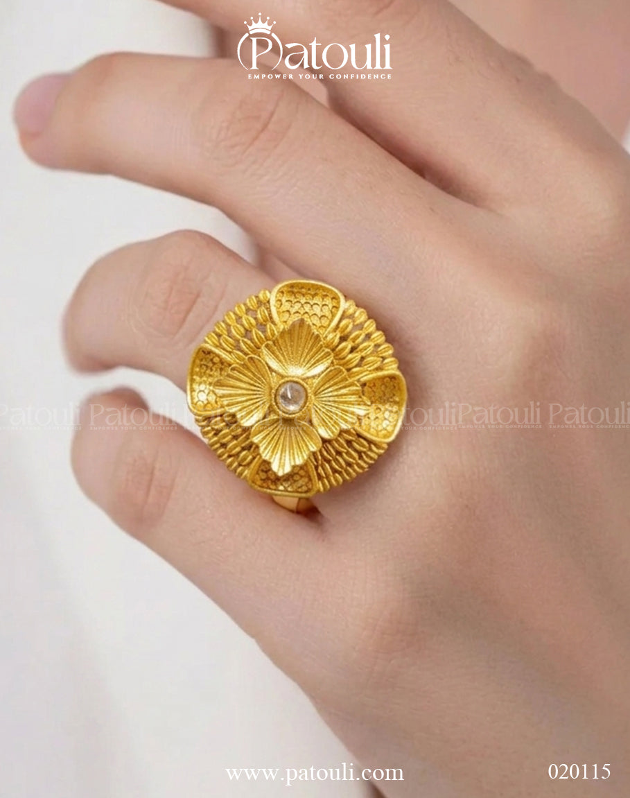 Rajkumari Rajwadi Ring  Adjustable
