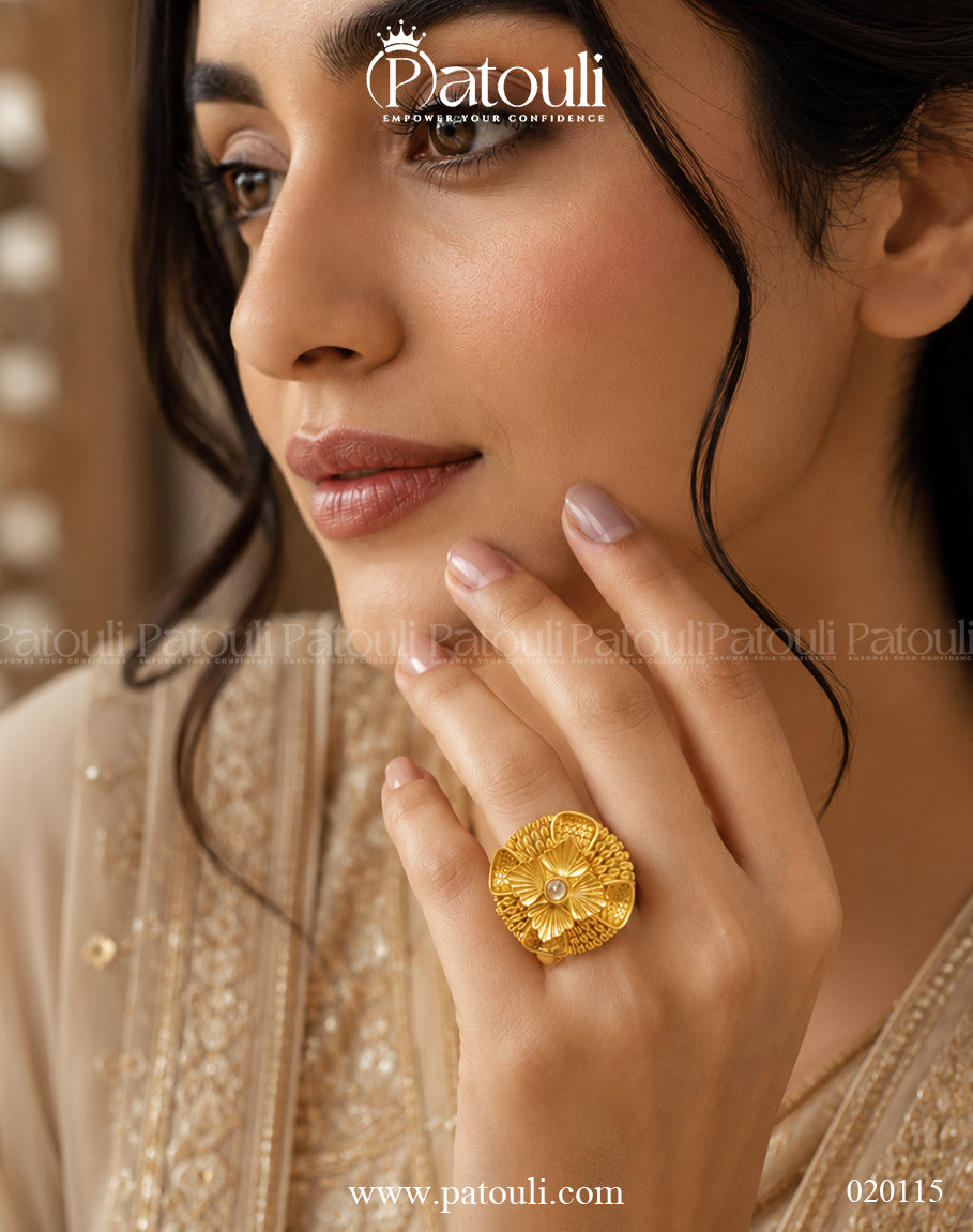 Rajkumari Rajwadi Ring  Adjustable
