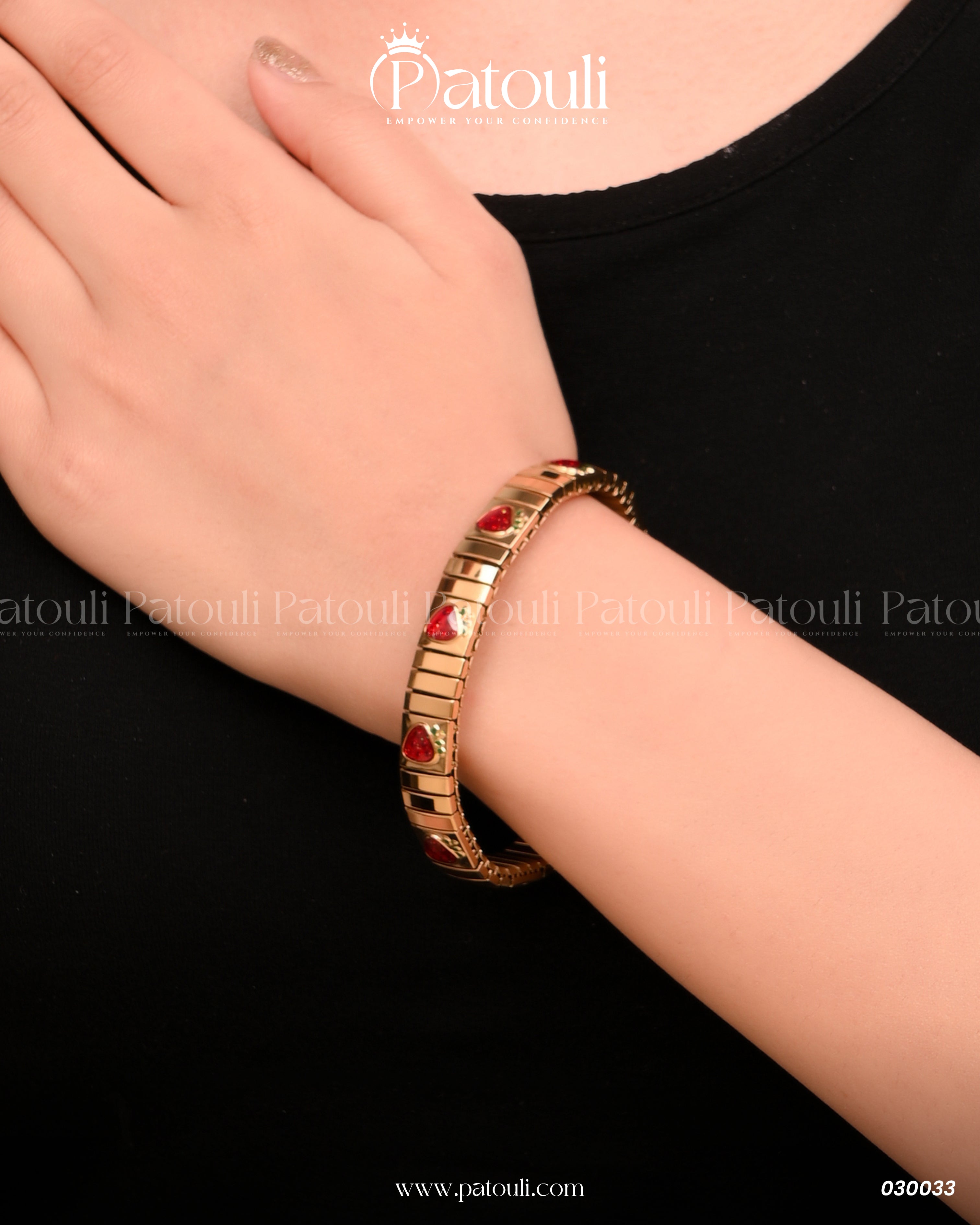 The Berry Bliss Stretch Bracelet