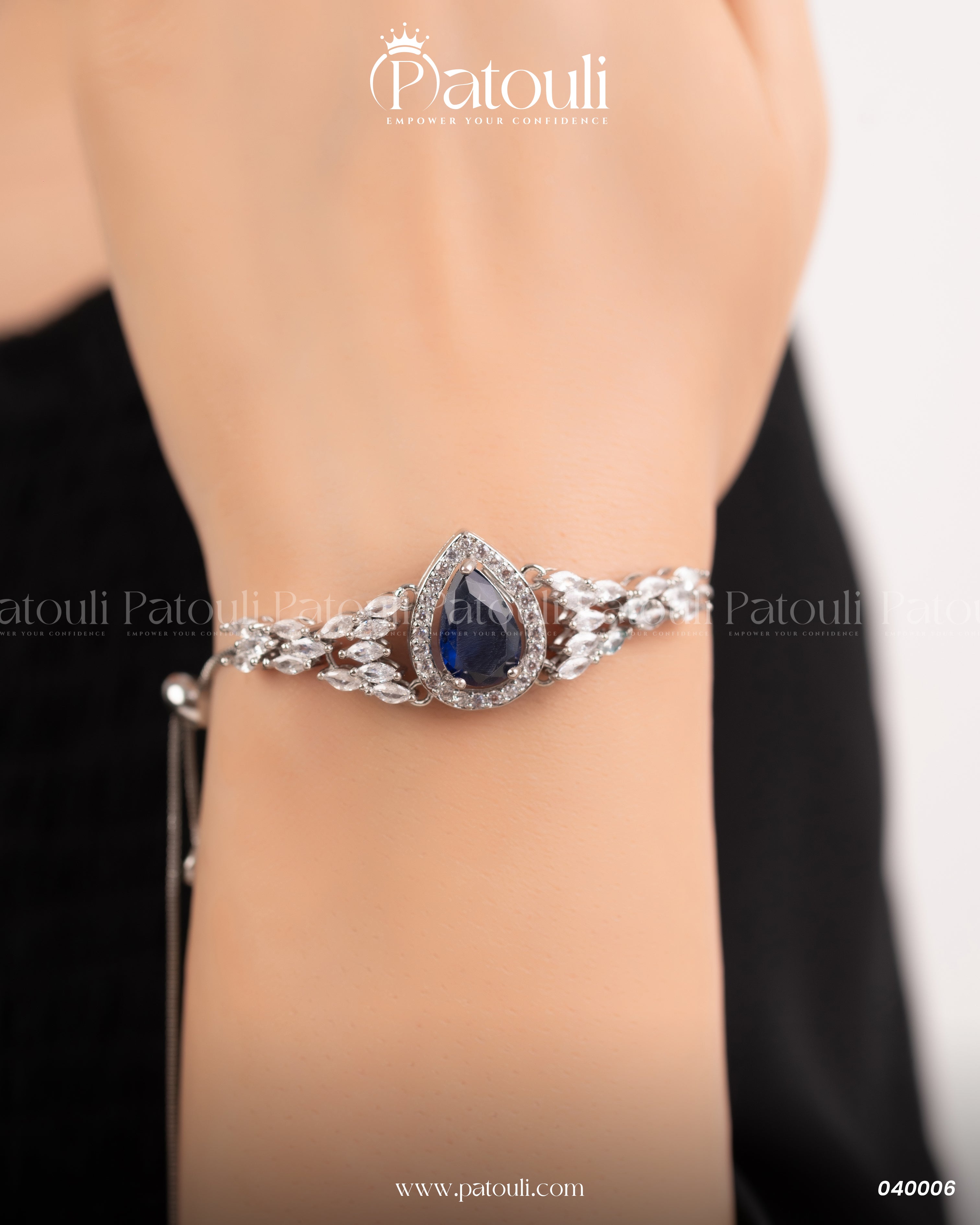 Majestic Jewellery Royal Blue Stone