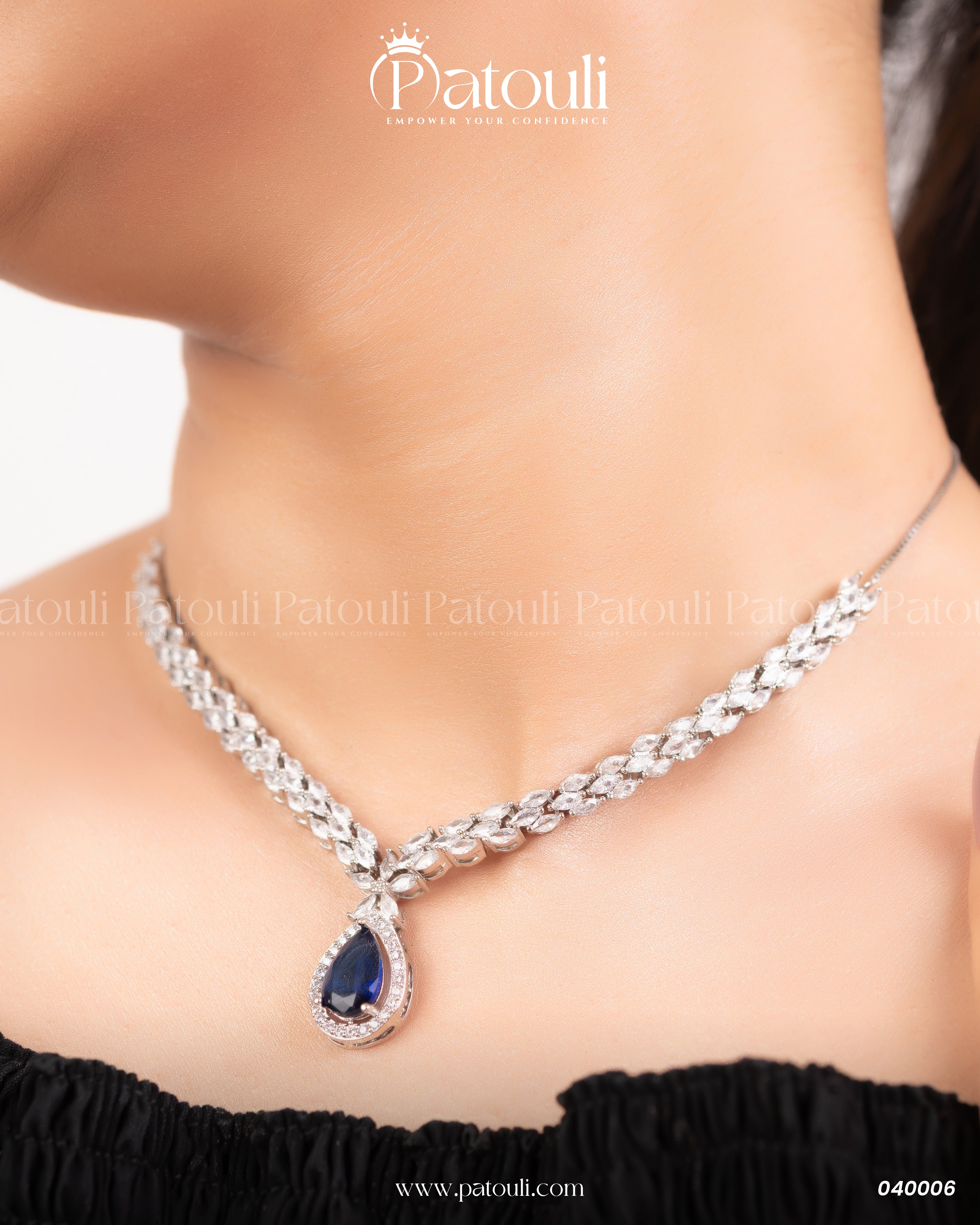 Majestic Jewellery Royal Blue Stone