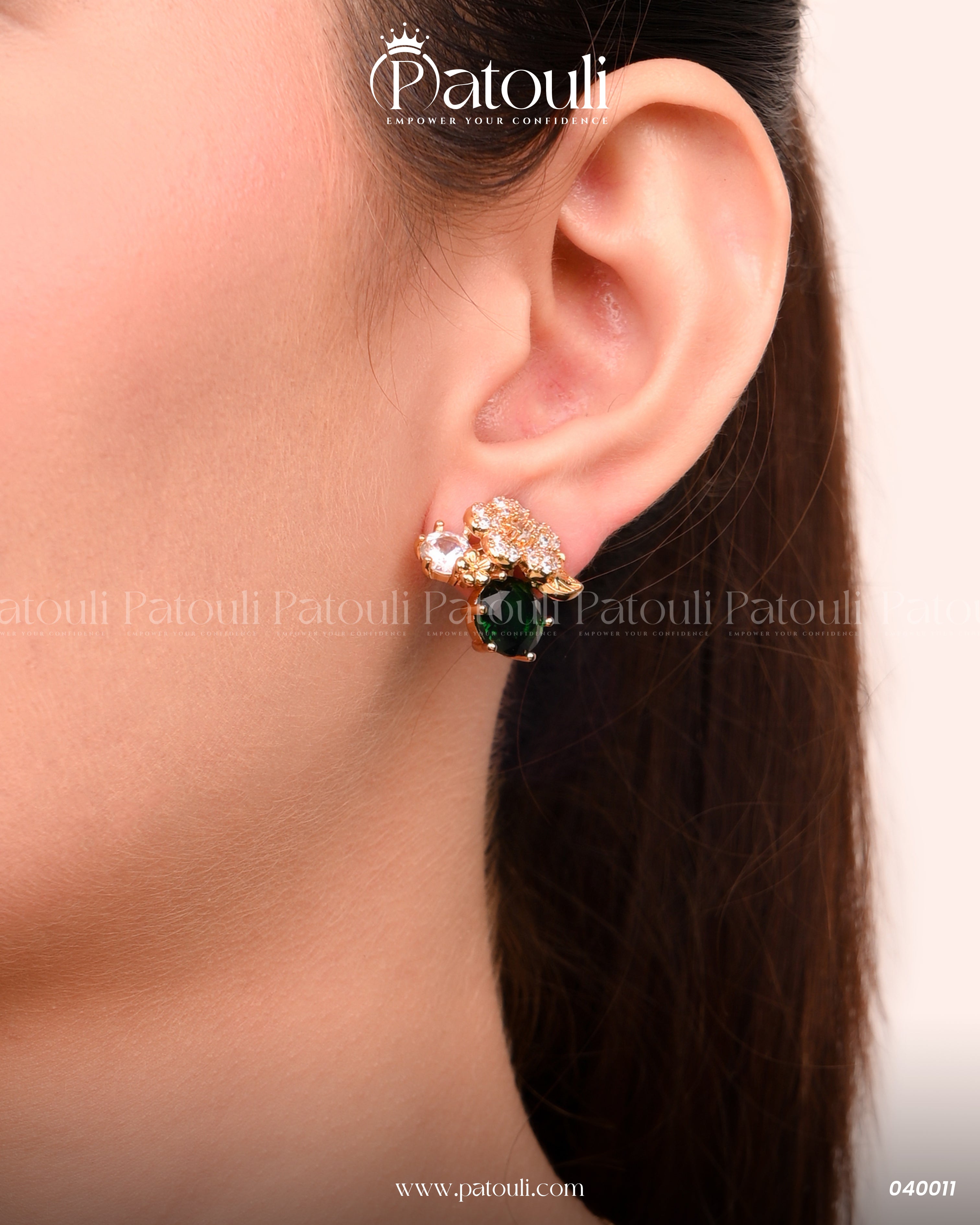 The Jade Halo Spark Pendant Set