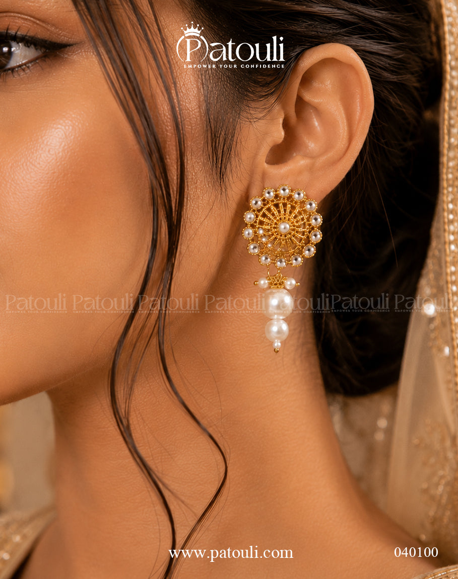 Dilkash Golden Choker set