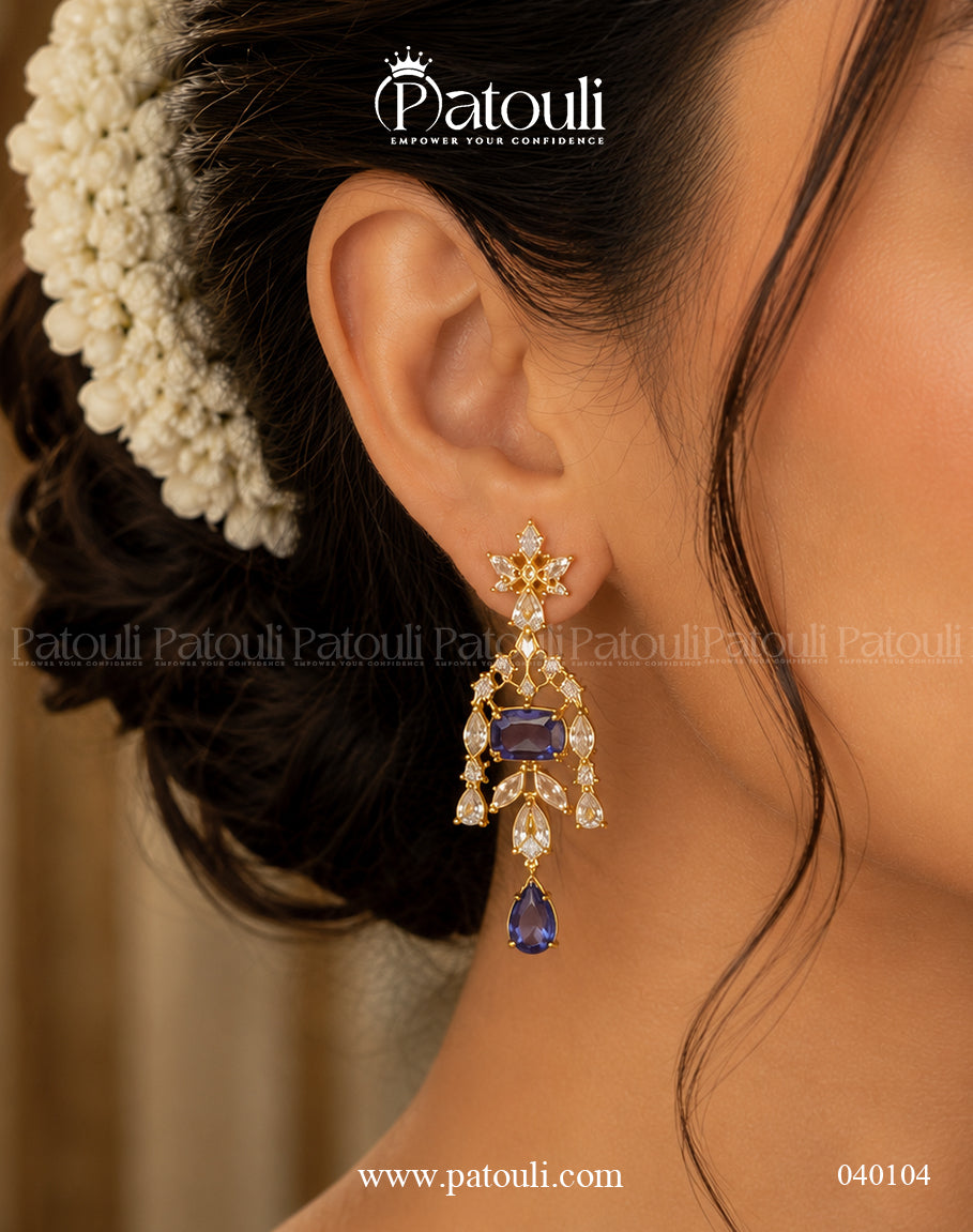 American Diamond Zarina Necklace Set