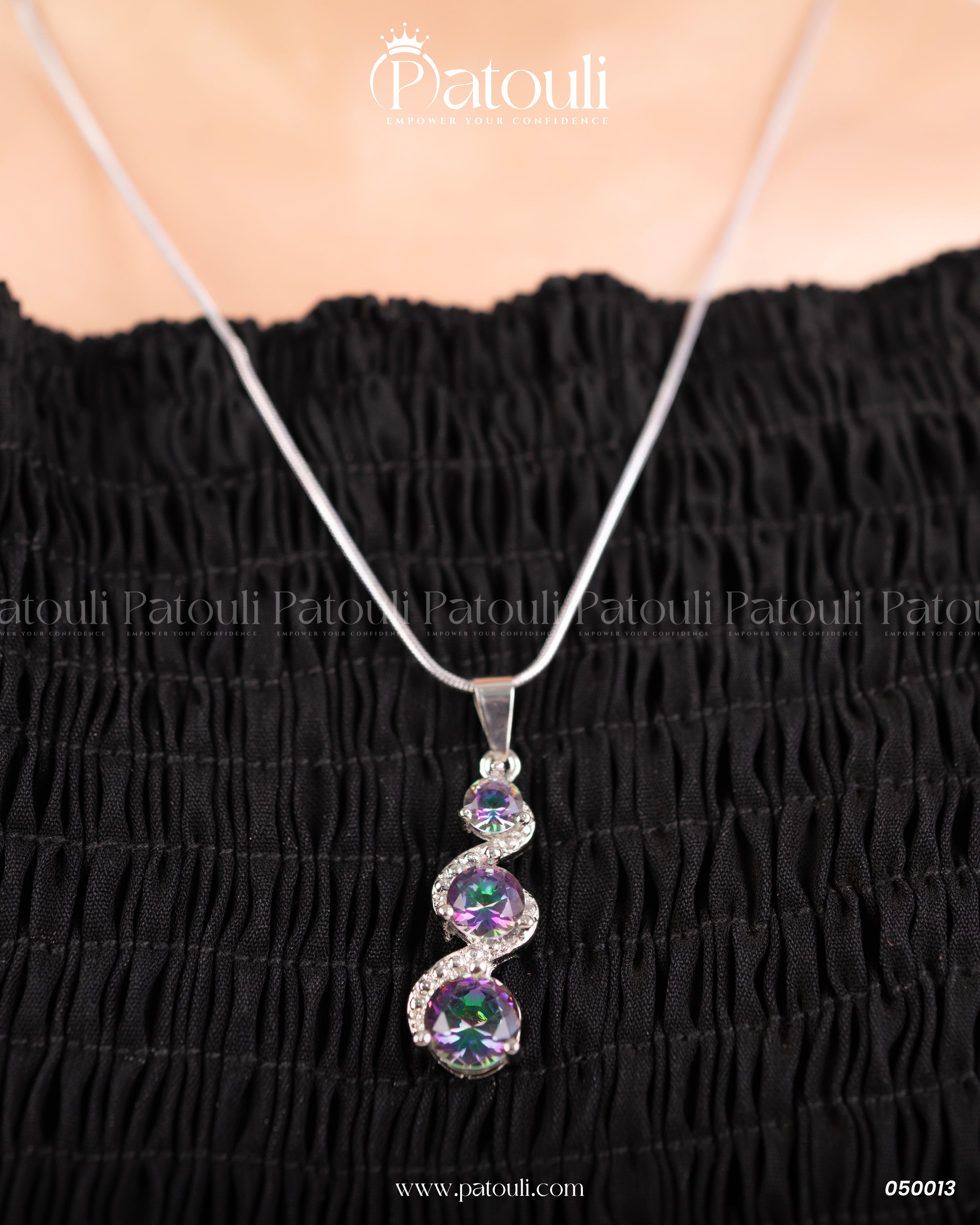 Blue Stone Necklace