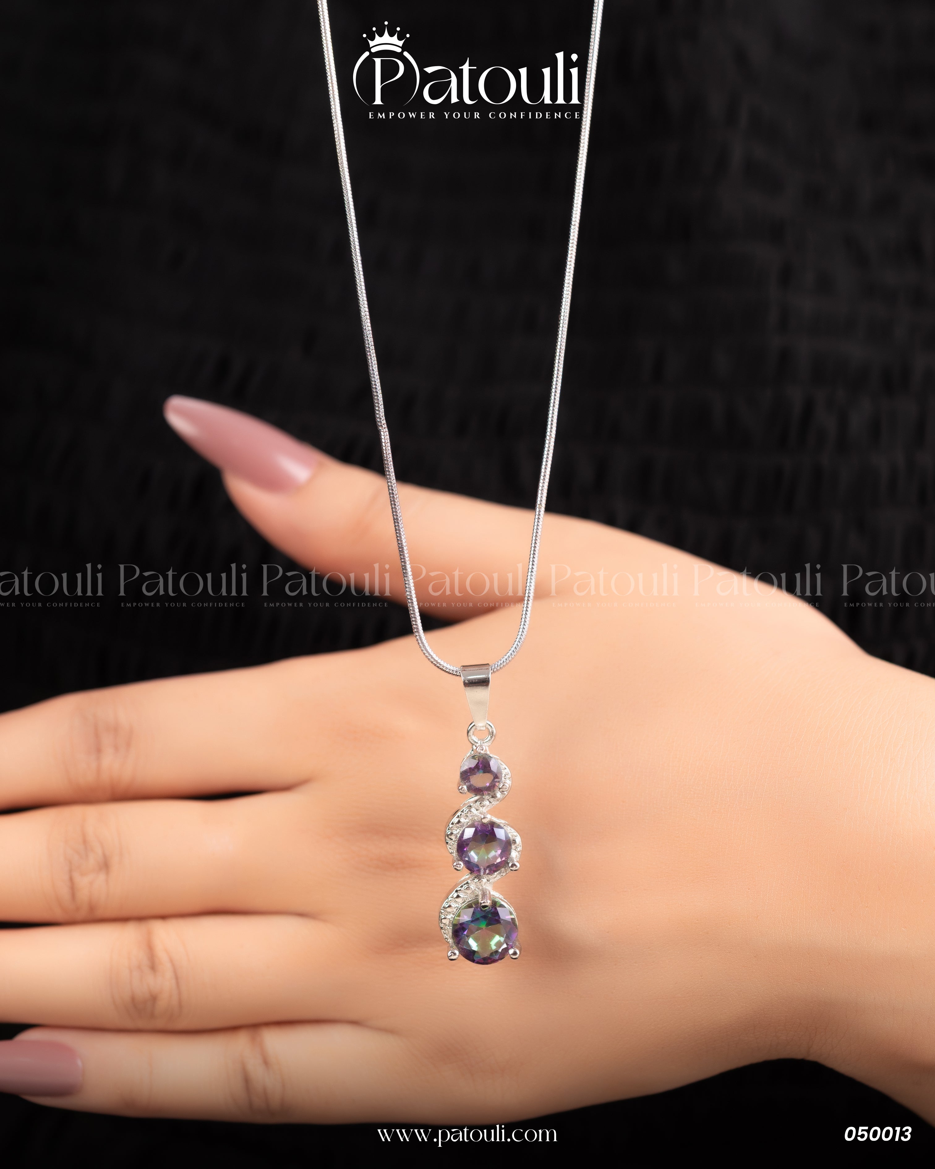 Blue Stone Necklace