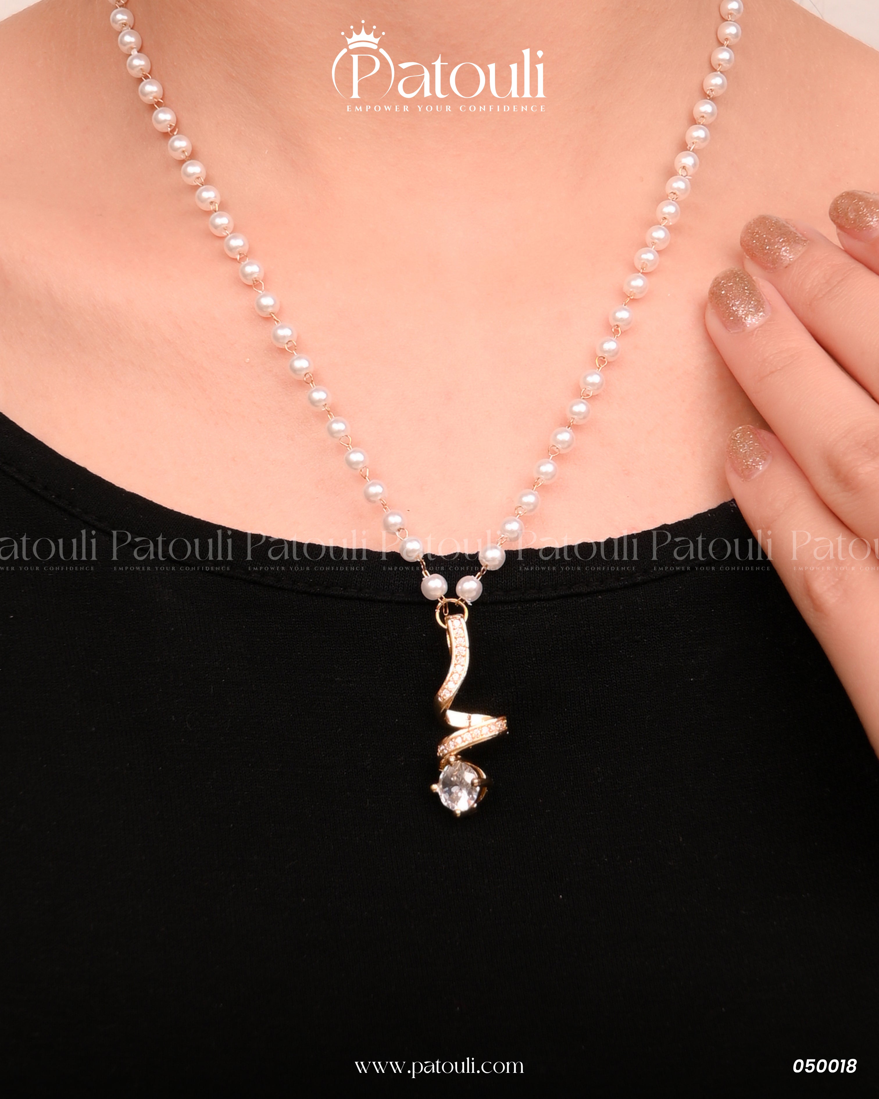 The Angelic Aura Pearl Pendant