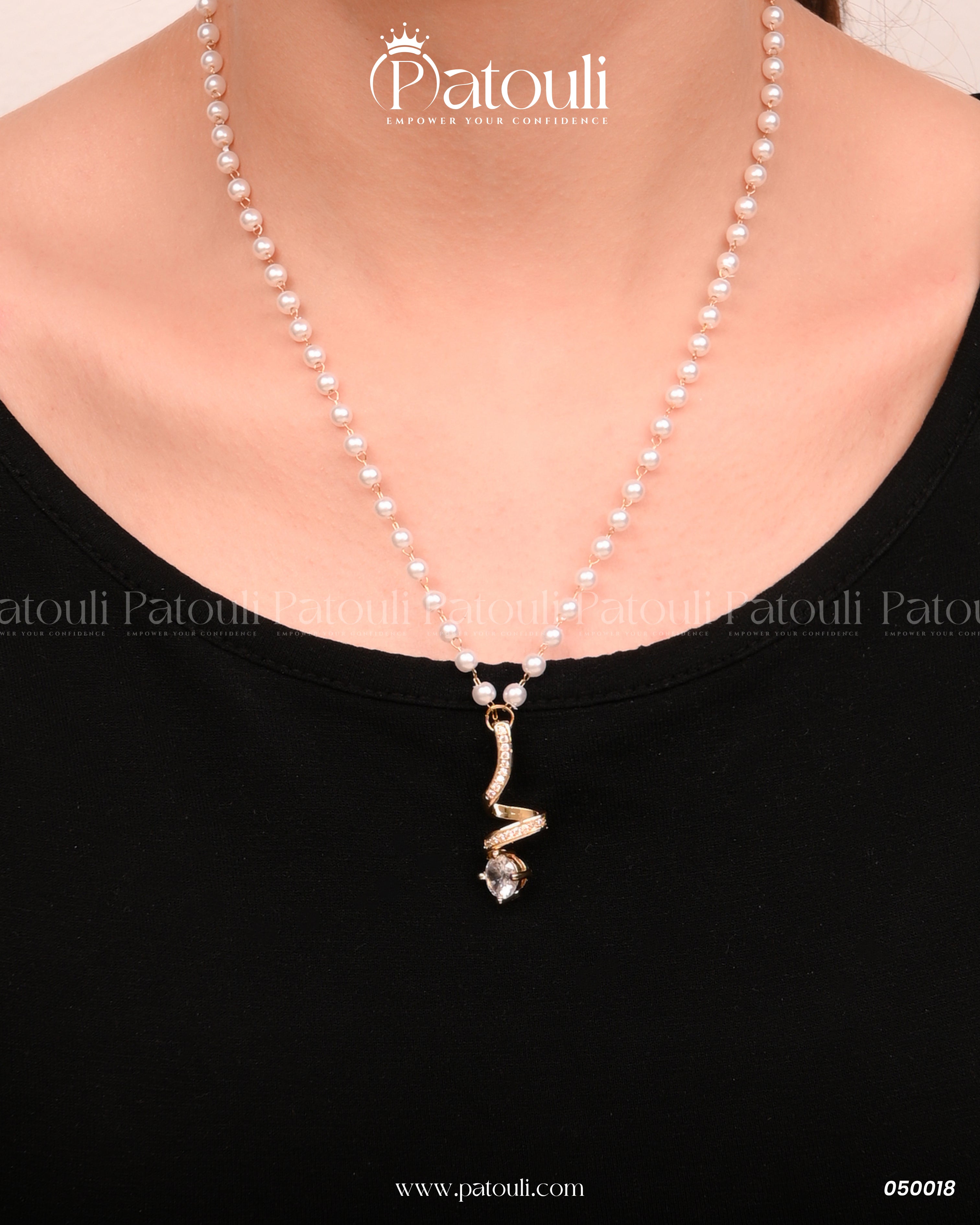 The Angelic Aura Pearl Pendant