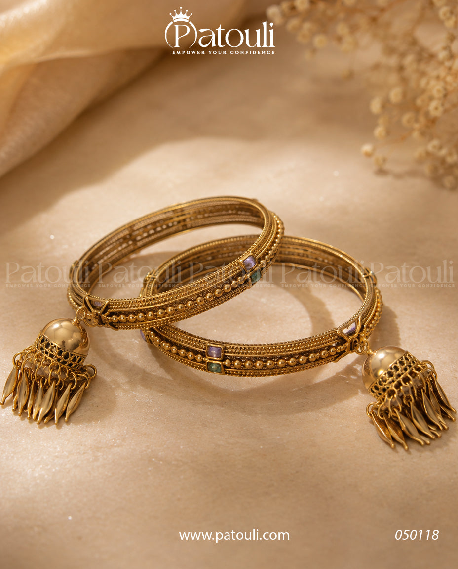 Designer Ghungroo Bangles