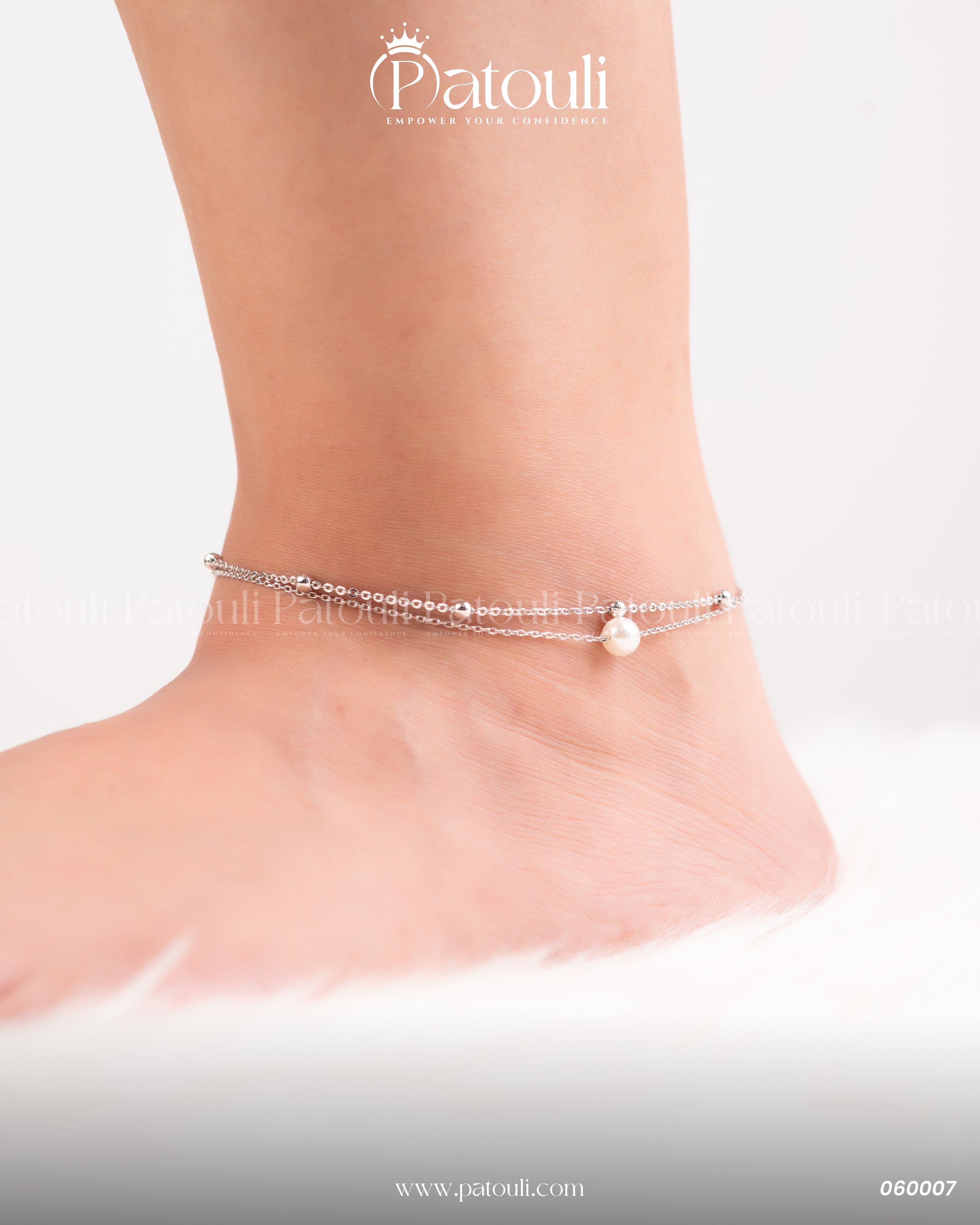 Fairy Tale Silver Anklet
