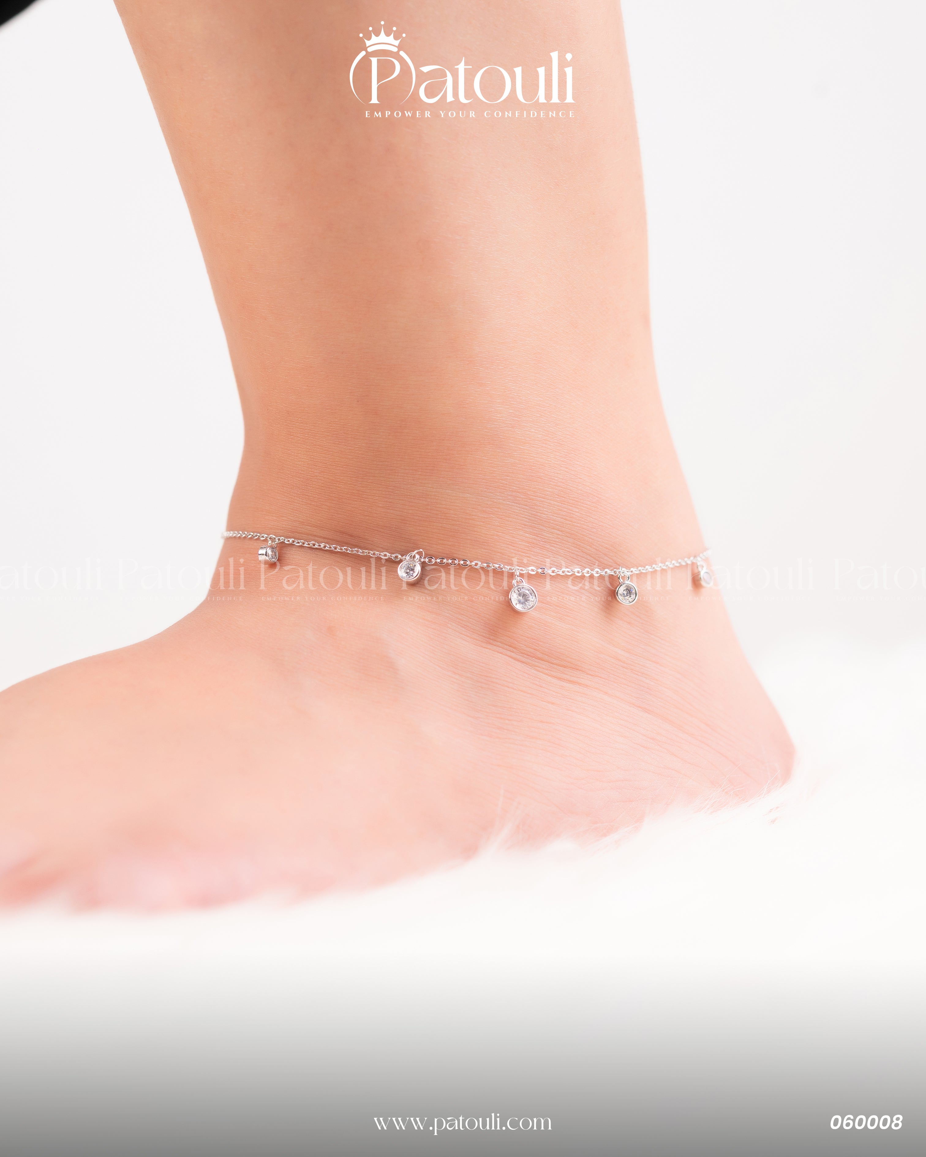 Elegant Silver Anklet