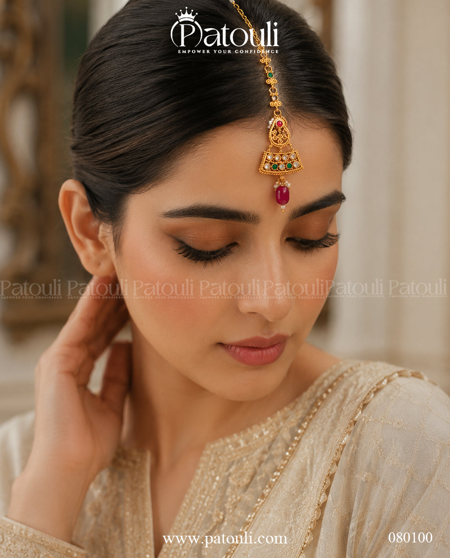 Meera Ruby-Glow Tikka